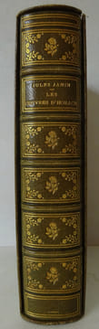 JANIN (Jules). Les Œuvres d’Horace 1871 + Illustrations 1861 Reliure CURMER. JANIN (Jules)