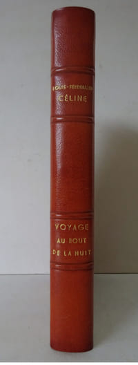 CELINE, GEN-PAUL. Voyage au bout de la nuit. 1942. 1/270 sur alfa + dessin