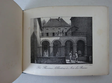[DUBOIS Jean]. Souvenirs d'Aix-les-Bains et Chambéry. Reliure STROOBANTS. DUBOIS Jean