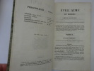 SCRIBE & DUMANOIR. &Ecirc;tre aim&eacute; ou mourir ! Com&eacute;die-vaudeville. 1835. SCRIBE & DUMANOIR