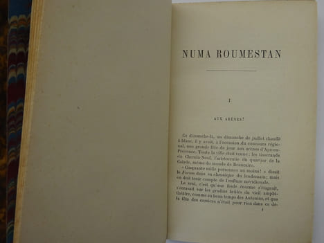 DAUDET, Alphonse. Numa Roumestan. Mœurs parisiennes. 1881 E.O.. DAUDET, Alphonse