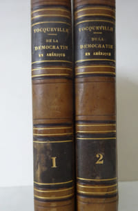 TOCQUEVILLE, Alexis de. De la Démocratie en Amérique. 2nde édition Gosselin 1835