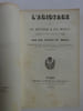 PICARD & EMPIS. L'Agiotage ou le m&eacute;tier &agrave; la mode. Com&eacute;die. 1826. PICARD & EMPIS