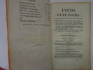 SCRIBE & SAINTINE. L'Ours et le pacha. Folie-vaudeville. 1820. SCRIBE & SAINTINE
