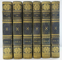 RACINE (Jean). Œuvres complètes. Tomes I-VI. Lefèvre (1820). Reliure SIMIER