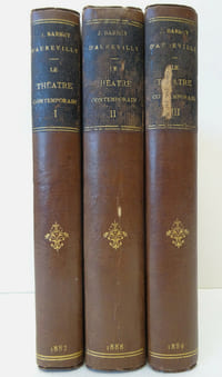 BARBEY D'AUREVILLY. Le Théâtre contemporain. E.O. & E.A.S. à François Coppé