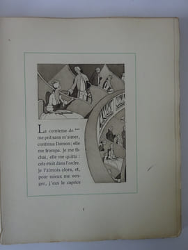 VIVANT DENON. Point de lendemain. Eaux-fortes de André E. MARTY. 1950. VIVANT DENON