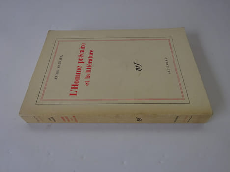 MALRAUX, André. L'Homme précaire et la littérature. 1977. MALRAUX, André