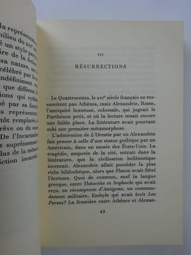 MALRAUX, André. L'Homme précaire et la littérature. 1977. MALRAUX, André