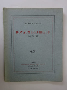 MALRAUX, André. Royaume-Farfelu, histoire. 1928 E.O.. MALRAUX, André