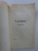SCRIBE, MELESVILLE. Val&eacute;rie. Com&eacute;die. 1823. SCRIBE, MELESVILLE