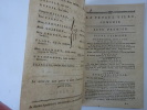 PICARD, Louis-Beno&icirc;t. La Petite ville. Com&eacute;die. 1801. PICARD, Louis-Beno&icirc;t