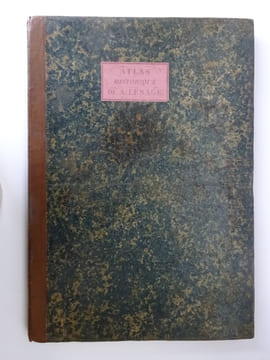 [LAS CASES] LESAGE A. Atlas historique, généalogique... et géographique. 1824. LAS CASES