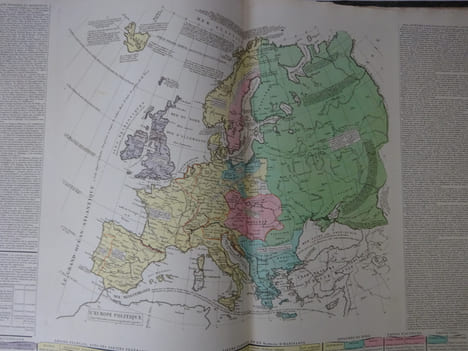 [LAS CASES] LESAGE A. Atlas historique, généalogique... et géographique. 1824. LAS CASES