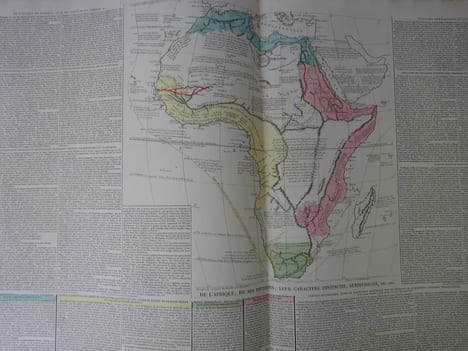 [LAS CASES] LESAGE A. Atlas historique, généalogique... et géographique. 1824. LAS CASES