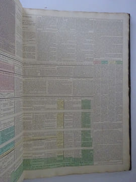 [LAS CASES] LESAGE A. Atlas historique, généalogique... et géographique. 1824. LAS CASES