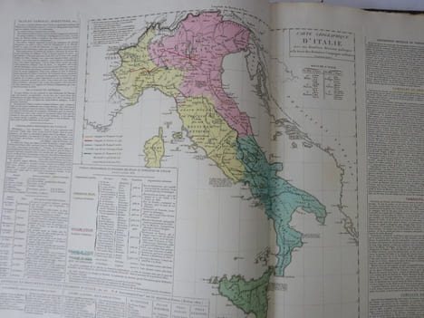 [LAS CASES] LESAGE A. Atlas historique, généalogique... et géographique. 1824. LAS CASES