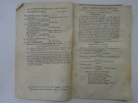 SEWRIN, LE FRANC-PONTEUIL. Les poètes sans soucis ou Laisnez et Lamonnoye. 1808. SEWRIN, LE FRANC-PONTEUIL