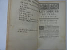 SAURIN, Bernard-Joseph. Les Mœurs du tems. Com&eacute;die. 1761. SAURIN, Bernard-Joseph