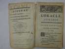 SAINTFOIX, G.-F. Poullain de. L'Oracle. Com&eacute;die. 1740. SAINTFOIX, G.-F.