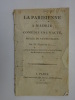 SEGUIER, Maurice. La Parisienne &agrave; Madrid. Com&eacute;die. 1805. SEGUIER, Maurice