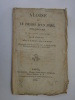 HUBERT, LAROCHE, dit. Alo&iuml;se ou le d&eacute;lire d'un p&egrave;re. M&eacute;lodrame. 1813. 