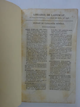 DELAVIGNE, Casimir. L'Ecole des vieillards. Comédie. 1823. DELAVIGNE, Casimir
