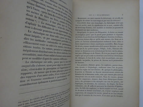 BARON, Auguste. De la Rhétorique ou de la composition oratoire et littéraire.. BARON, August
