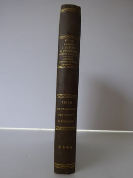 MILTON, John. Œuvres choisies. Gosselin 1839. E.A.S. du traducteur. MILTON, John