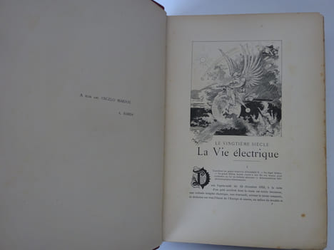 ROBIDA, Albert. Le Vingtième siècle. La Vie électrique. 1892. ROBIDA, Albert