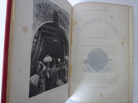 VERNE, Jules. Les Indes-noires - Le Chancellor - Martin Paz. Hetzel. VERNE, Jules