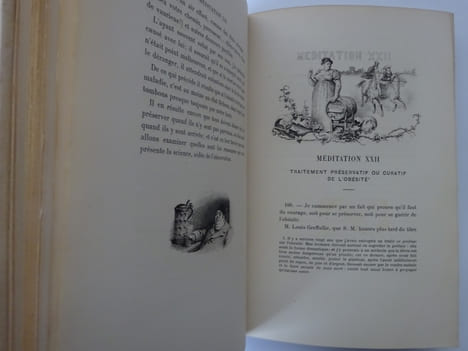 BRILLAT-SAVARIN. Physiologie du goût. Illustré par PILLE & LELOIR. Carteret 1923. BRILLAT-SAVARIN