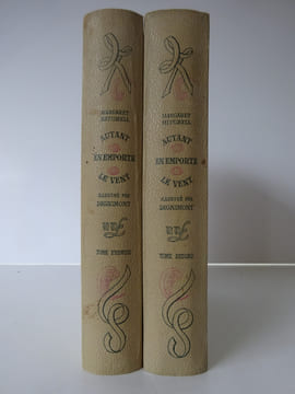 MITCHELL, Margaret. Autant en emporte le vent. Illustré par Dignimont. 1945 . MITCHELL, Margaret