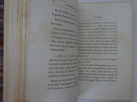 DAUDET, Alphonse. Aventures prodigieuses de Tartarin de Tarascon. Dentu 1873. DAUDET, Alphonse