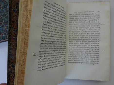 BAZIN, Anaïs de. Histoire de France sous le ministère du cardinal Mazarin. 1842. BAZIN, Anaïs de