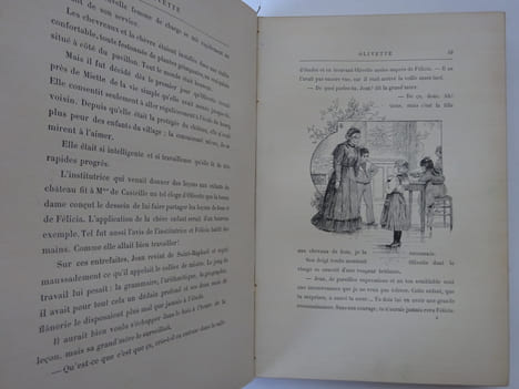 CHAMBON. Olivette. Dessins par Janel. Plaque de Souze.. CHAMBON. Olivette