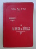 ROSSINI. Le Barbier de S&eacute;ville. Partition chant et piano.. ROSSINI