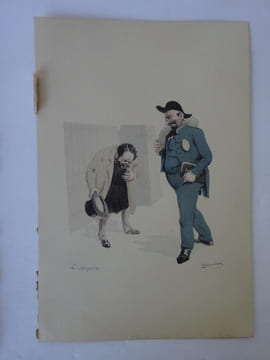 [AFFAIRE DREYFUS] LEBOURGEOIS, Henri. L'Œuvre de Zola. . Zola