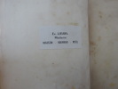 LEMALE. Le Havre sous le gouvernement du duc de Saint-Aignan 1719-1776. 1860. LEMALE