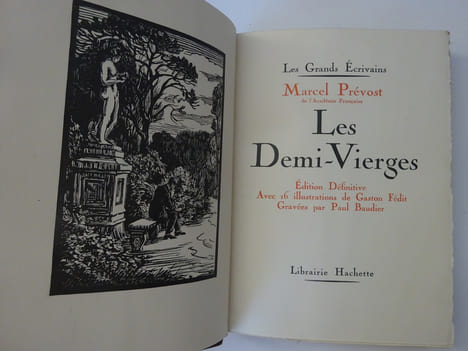 PREVOST, Marcel. Les Demi-vierges. Illustratons de Gaston Fédit. 1930. PREVOST, Marcel