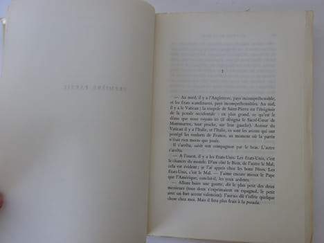 MONTHERLANT, Henry de. Le Chaos et la nuit. 1963 E.O. 1/235 sur pur fil. MONTHERLANT, Henry de
