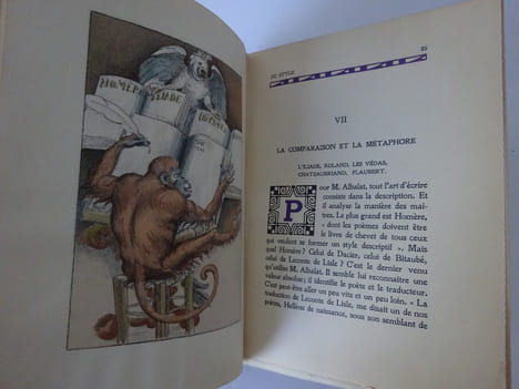 GOURMONT (Rémy de). Le Problème du style. Décoration de Pinta. Kieffer 1925 1942. GOURMONT (Rémy de)