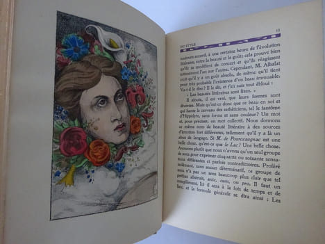 GOURMONT (Rémy de). Le Problème du style. Décoration de Pinta. Kieffer 1925 1942. GOURMONT (Rémy de)
