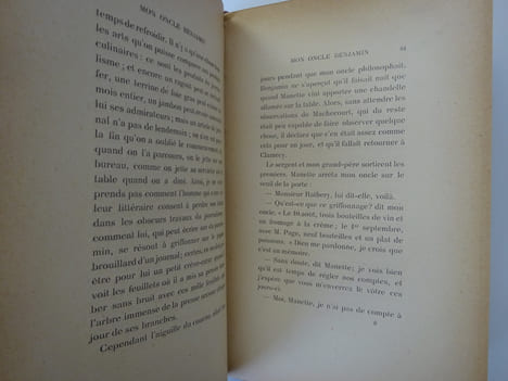 TILLIER (Claude). Mon oncle Benjamin. Dessins de Sahib. 1881 Reliure PAGNANT. TILLIER (Claude)