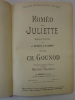 GOUNOD, Charles. Rom&eacute;o et Juliette. Partition chant et piano. GOUNOD, Charles