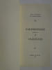 COCTEAU (Jean). Paraprosodies. 1958 E.O.. COCTEAU (Jean)