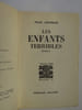 COCTEAU (Jean). Les Enfants terribles. 1929 E.O. sur alfa. COCTEAU (Jean)