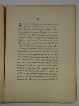 COCTEAU (Jean). Le Secret professionnel. 1925 E.O.. COCTEAU (Jean)
