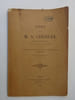 BOUQUET, F. Notice sur M. A. Ch&eacute;ruel, professeur et historien 1891. BOUQUET, F