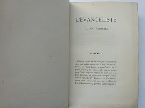 DAUDET (Alphonse). L'Évangéliste. Dentu 1883. E.O. Sur Hollande. DAUDET (Alphonse)